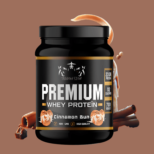 Premium Whey Proteïn | Cinnamon Bun - ShadowLion.nl