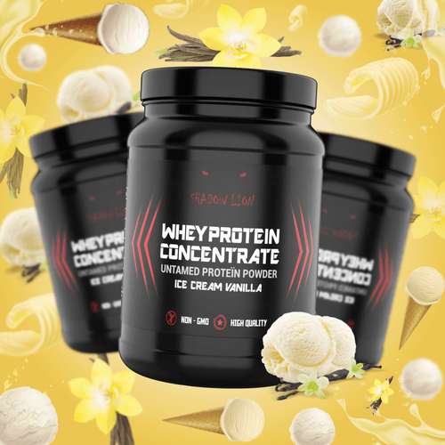 Whey Proteïn | Ice Cream Vanilla - ShadowLion.nl